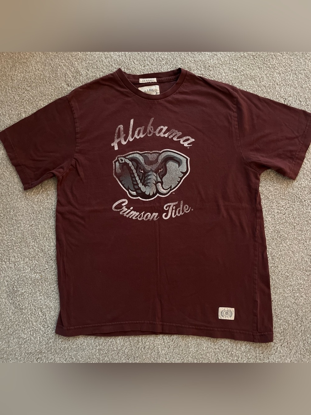 Vintage Steve & Barry’s Alabama Crimson Tide Elephant Logo Tee men’s size M